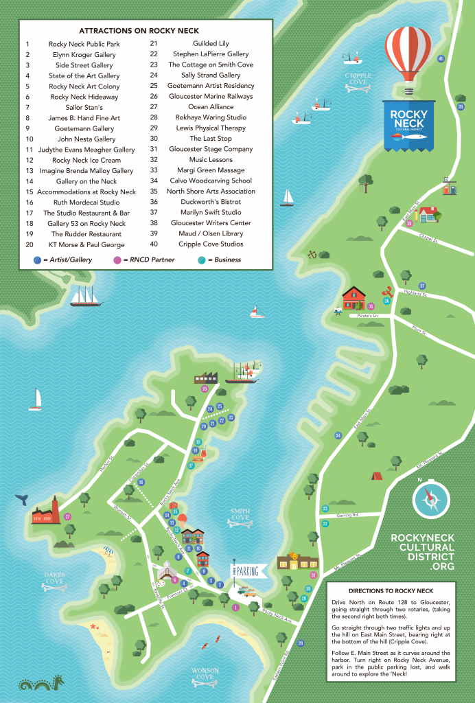 Map – Rocky Neck Cultural District